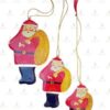 Paper Mache Christmas Decoration - Santa